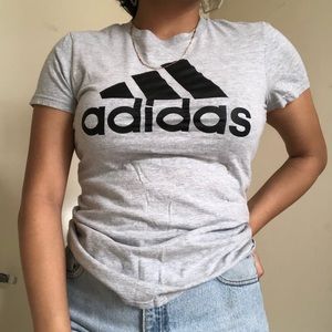 Adidas grey top